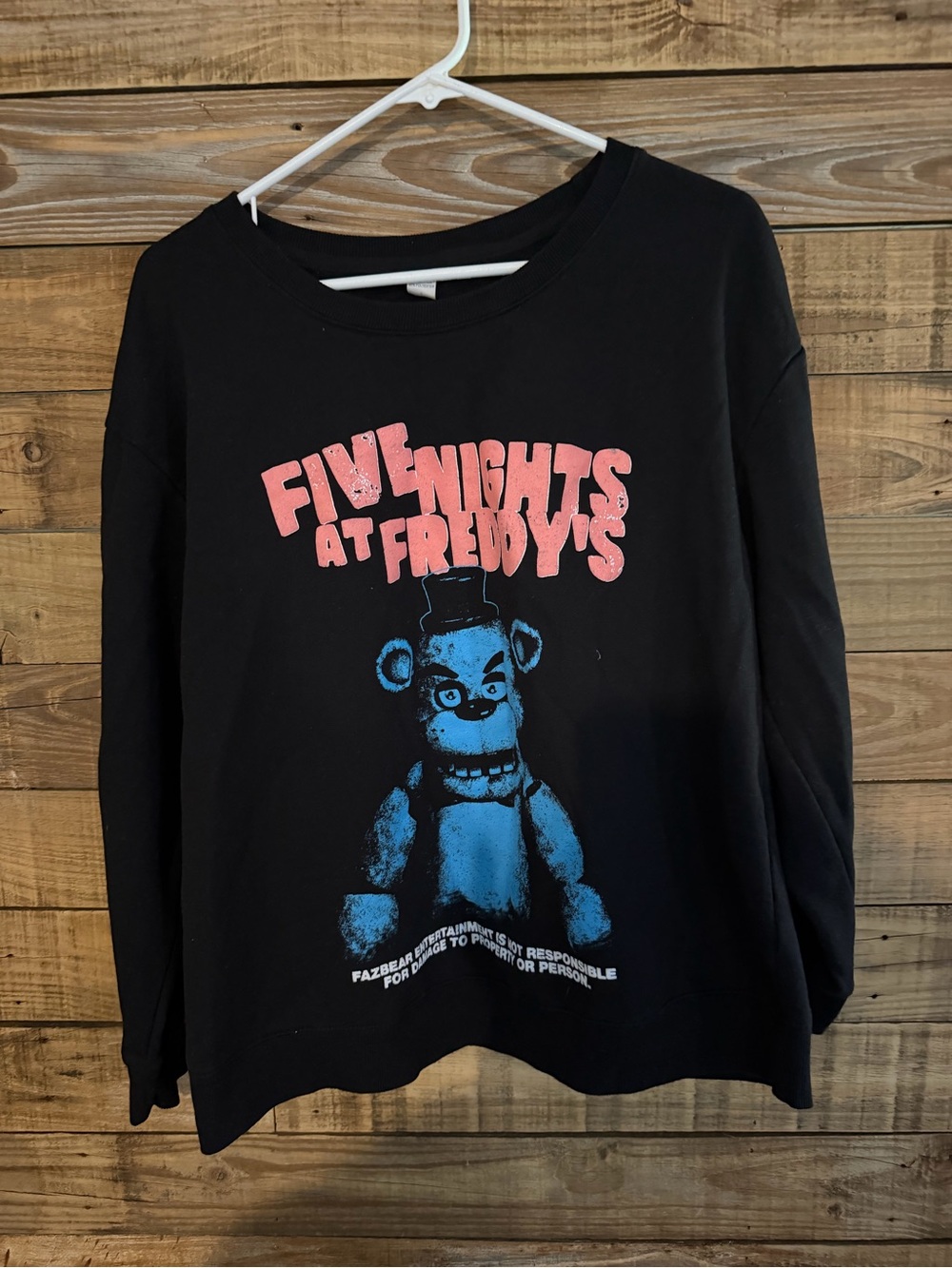 Black Graphic Kids Long Sleeve Shirt